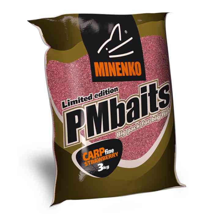 Прикормка MINENKO CARP Strawberry (fine) (3кг)
