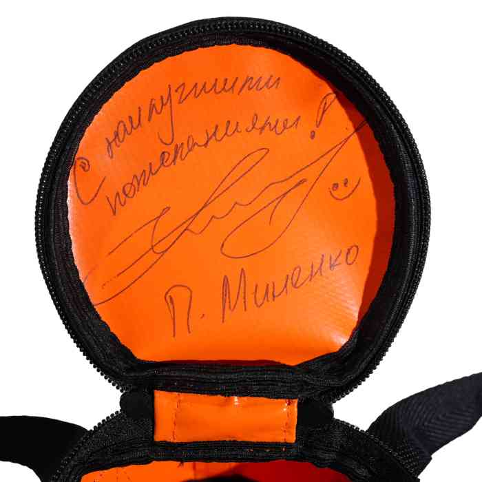 Ведро для прикормки мягкое с крышкой MINENKO D10 (микробубен)