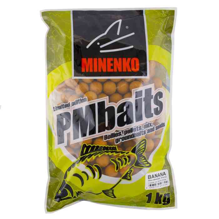 Бойлы пылящие MINENKO Banana 20мм (1кг)