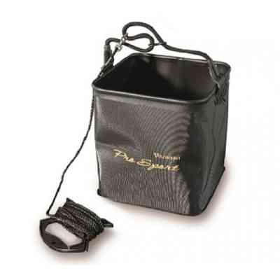 Ведро для воды Volzhanka EVA квадратное с веревкой (21*21*21)