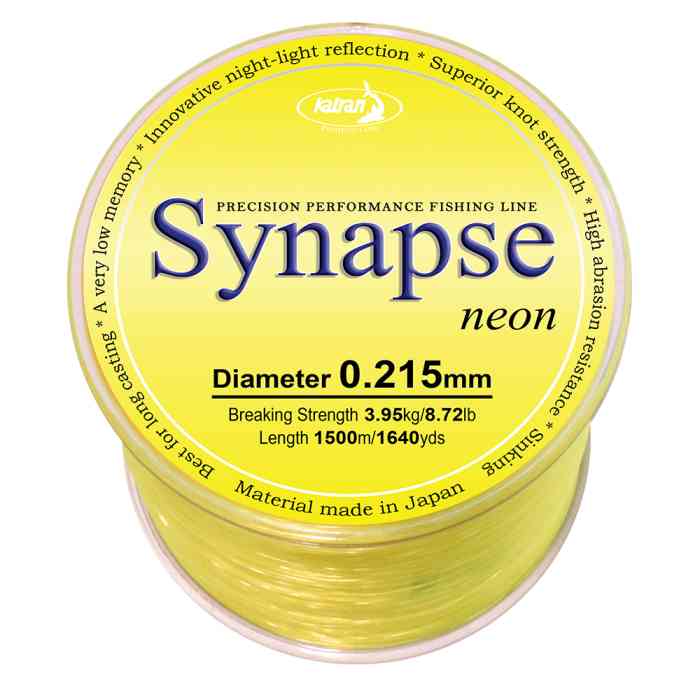 Купить Купить Леска Katran Synapse Neon 0.215 мм (жёлтая)