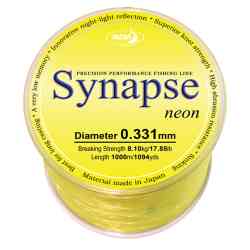 Леска Katran Synapse Neon 0.331 мм (жёлтая)