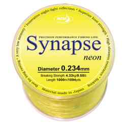 Леска Katran Synapse Neon 0.234 мм (жёлтая)