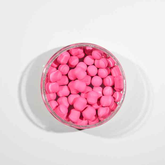 Насадочные бойлы MINENKO POP-UP  DUMBELLS pink TIGER NUT 11х14 мм