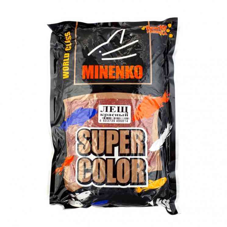 Купить Прикормка MINENKO Super Color Лещ Красный