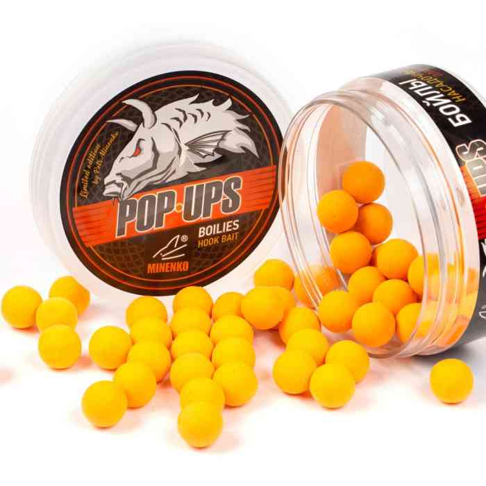 Бойлы плавающие MINENKO ORANGE PLUM Pop-Up 14мм